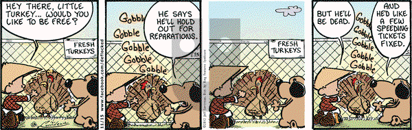 DeFlocked on Thursday November 15, 2012 Comic Strip
