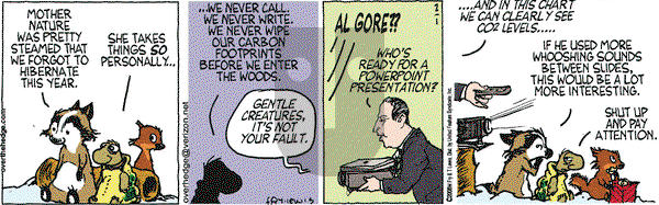 Over the Hedge on Friday February 1, 2008 Comic Strip
