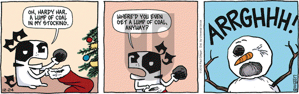 Pooch Cafe on Saturday December 24, 2016 Comic Strip