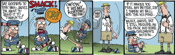 Monty on Friday July 26, 2019 Comic Strip