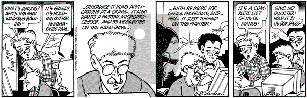Doonesbury on Tuesday August 15, 1995 Comic Strip