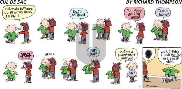 Cul de Sac on Sunday May 10, 2009 Comic Strip