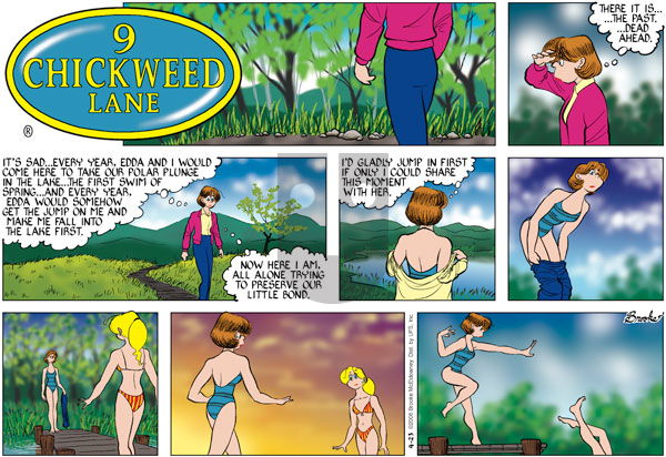 9 Chickweed Lane on Sunday April 23, 2006 Comic Strip