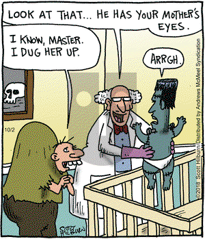 The Argyle Sweater on Tuesday October 2, 2018 Comic Strip