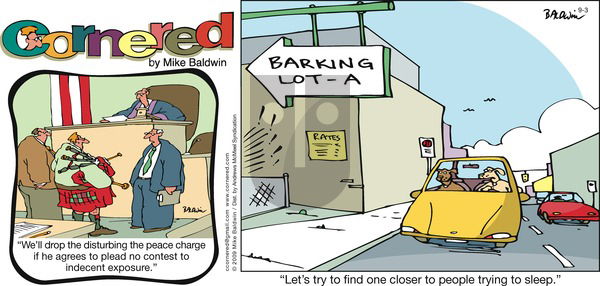 Cornered on Sunday September 3, 2017 Comic Strip