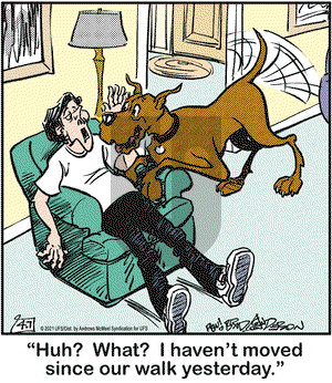 Marmaduke on Wednesday April 7, 2021 Comic Strip