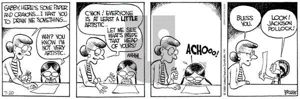 Grand Avenue on Tuesday July 20, 1999 Comic Strip