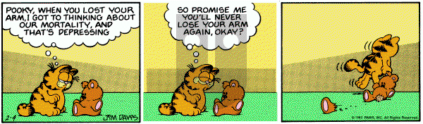 Garfield on Friday February 4, 1983 Comic Strip