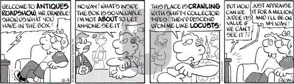 Drabble on Tuesday October 3, 2000 Comic Strip