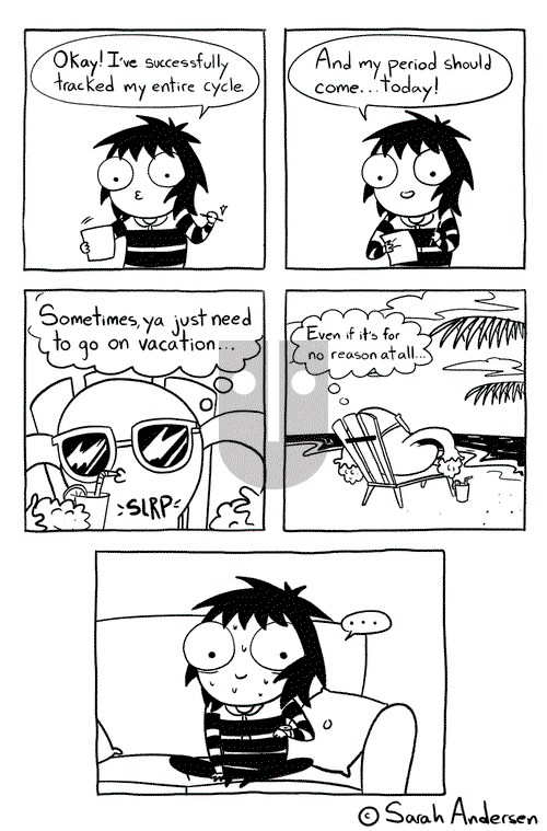 Sarah's Scribbles on Saturday February 20, 2016 Comic Strip