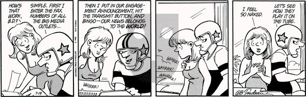 Doonesbury on Thursday July 19, 1990 Comic Strip