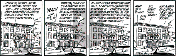 Doonesbury on Friday June 25, 1976 Comic Strip