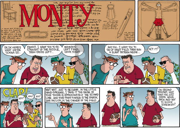 Monty on Sunday November 4, 2012 Comic Strip