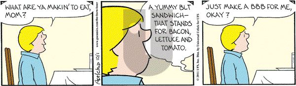 The Born Loser on Saturday October 1, 2011 Comic Strip