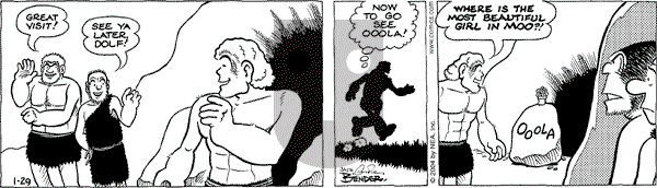 Alley Oop on Thursday January 29, 2004 Comic Strip