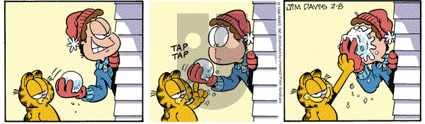 Garfield on Saturday April 6, 1996 Comic Strip