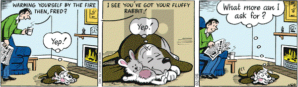 Fred Basset on Wednesday February 6, 2013 Comic Strip