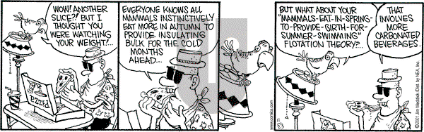 Monty on Friday November 23, 2001 Comic Strip