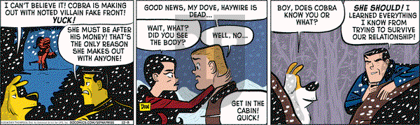 Rip Haywire - Monday December 8, 2014 Comic Strip