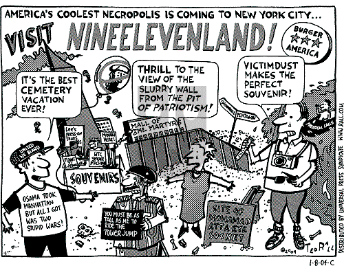 Ted Rall on Monday January 12, 2004 Comic Strip