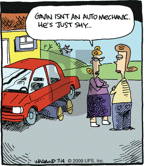 Reality Check on Tuesday July 14, 2009 Comic Strip