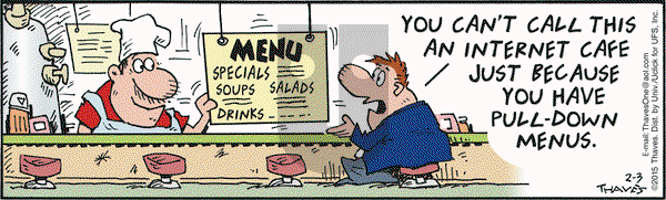 Frank and Ernest - Tuesday February 3, 2015 Comic Strip