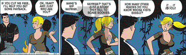Rip Haywire on Thursday October 4, 2018 Comic Strip