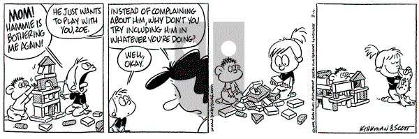 Baby Blues - Thursday March 11, 1999 Comic Strip