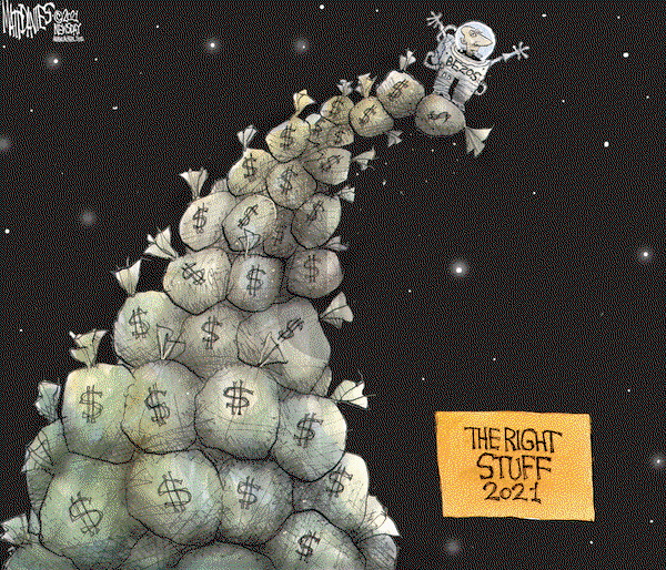 Matt Davies on Tuesday June 8, 2021 Comic Strip