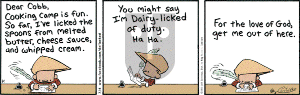 DeFlocked on Thursday July 4, 2013 Comic Strip