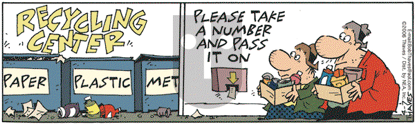 Frank and Ernest on Friday April 7, 2006 Comic Strip