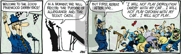 The Buckets on Thursday March 26, 2009 Comic Strip