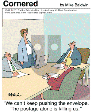 Cornered on Thursday October 12, 2017 Comic Strip