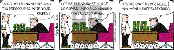 The Born Loser on Wednesday February 23, 2011 Comic Strip