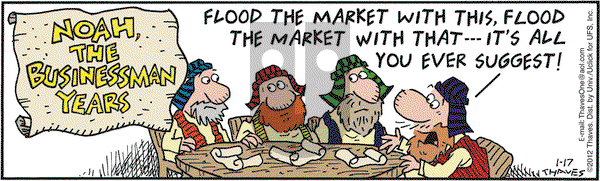 Frank and Ernest on Tuesday January 17, 2012 Comic Strip