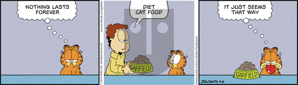 Garfield on Saturday April 6, 2019 Comic Strip
