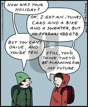 Real Life Adventures on Wednesday January 6, 2016 Comic Strip