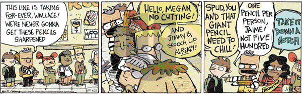 Wallace the Brave on Thursday April 22, 2021 Comic Strip