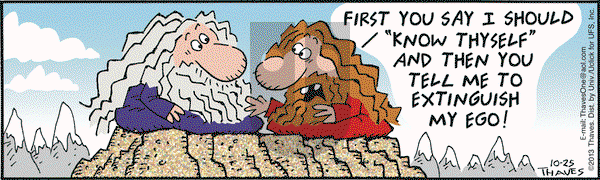 Frank and Ernest on Friday October 25, 2013 Comic Strip