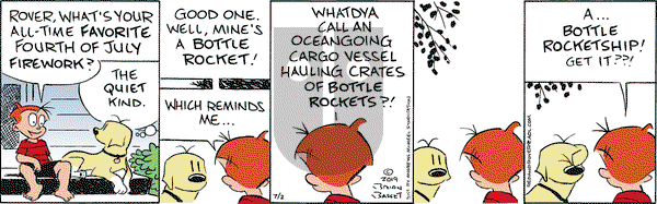 Red and Rover on Tuesday July 2, 2019 Comic Strip