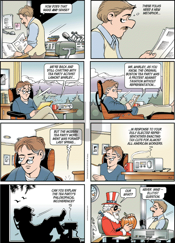 Doonesbury - Sunday March 21, 2010 Comic Strip