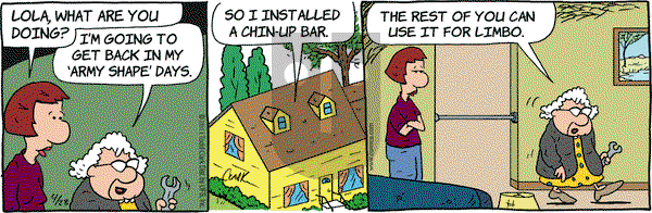 Lola on Thursday April 28, 2011 Comic Strip