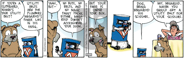 Get Fuzzy on Saturday July 27, 2013 Comic Strip