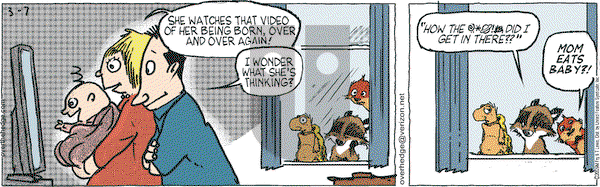 Over the Hedge on Saturday March 7, 2009 Comic Strip