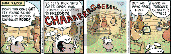 DeFlocked on Wednesday March 12, 2014 Comic Strip
