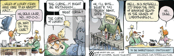 Non Sequitur on Monday November 24, 2008 Comic Strip