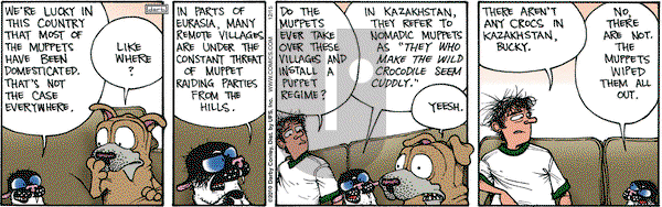 Get Fuzzy on Wednesday December 15, 2010 Comic Strip