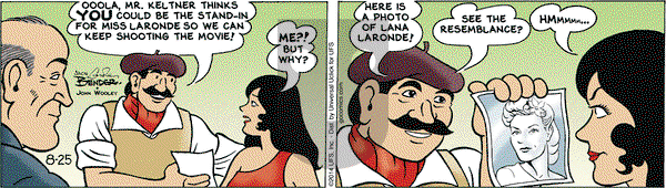 Alley Oop on Monday August 25, 2014 Comic Strip