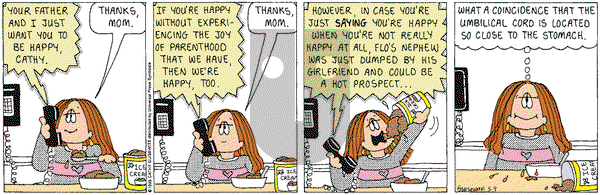 Cathy Classics on Thursday May 9, 2002 Comic Strip