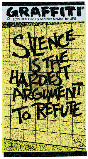 Graffiti on Friday December 12, 2025 Comic Strip